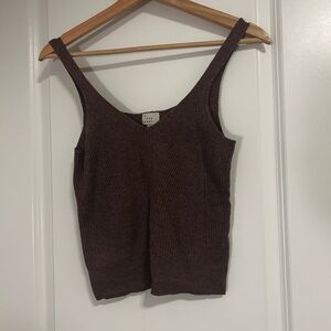 a new day Mauve Knit Camisole